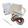 Embroidery Punch Needle Kit With Hoop | Gingerbread House -Sewing Art E109041 09 3