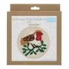 Embroidery Punch Needle Kit With Hoop | Robin -Sewing Art E109041 11 1