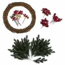 Wreath Kit | Winter Berry, 40cm -Sewing Art E109051 4