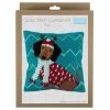Cross Stitch Cushion Kit | Festive Dog 1 Cross Stitch Cushion Kit | Festive Dog -Sewing Art E109057 04 1