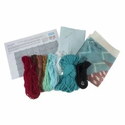 Cross Stitch Cushion Kit | Festive Dog -Sewing Art E109057 04 5