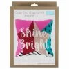 Half Stitch - Tapestry Cushion Kit | Shine Bright -Sewing Art E109058 04 1