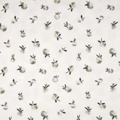 Organic Jersey Fabric | Peach Dusty Green