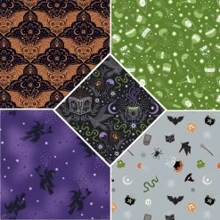 Cast A Spell Lewis & Irene Fabric | Fat Quarter Pack 3 7 Cast A Spell Lewis & Irene Fabric | Fat Quarter Pack 3 -Sewing Art E109882 03 1
