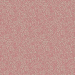 Winter In Bluebell Wood Lewis & Irene Flannel | Dots Red