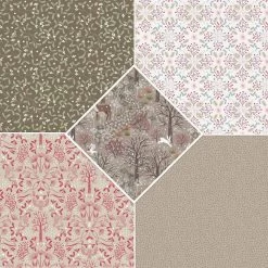 Winter In Bluebell Wood Lewis & Irene Flannel | Fat Quarter Pack 3 -Sewing Art E110007 03 1