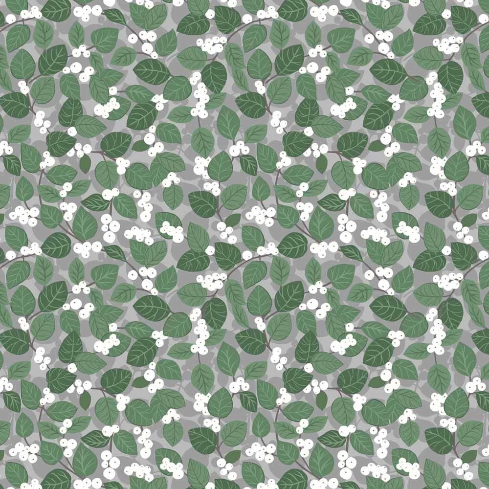 Winter Botanical Lewis & Irene | Snowberry Dark Silver With Pearl 3 Winter Botanical Lewis & Irene | Snowberry Dark Silver With Pearl