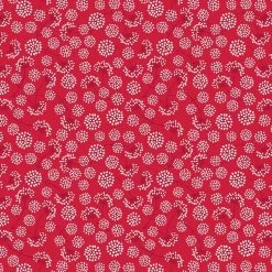 Winter Botanical Lewis & Irene | Red Seed Heads With Pearl