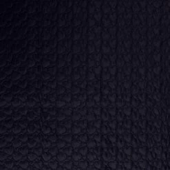 Quilted Coating Fabric | Hearts Navy