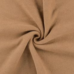 Terry Backed Fleece Fabric | Caramel 7 Terry Backed Fleece Fabric | Caramel -Sewing Art E110754 550 1