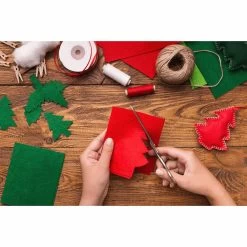 Sewing Art 17 Sewing Art -Sewing Art acrylic felt pack christmas colours 60pcs 2 mk1