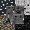 Castle Spooky Fabric | Fat Quarter Pack 3 1 Castle Spooky Fabric | Fat Quarter Pack 3 -Sewing Art castle spooky fq pack 3