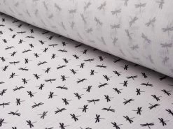 Double Gauze Baby Cloth | Dragonfly White