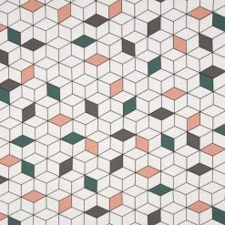 Jersey Cotton Fabric | Cubic White