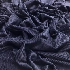 4.5w Cotton Corduroy Fabric - Washed | Dark Blue 9 4.5w Cotton Corduroy Fabric - Washed | Dark Blue -Sewing Art e108043 05 4