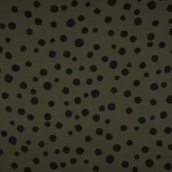 Viscose Twill Print Fabric | Multi Spot Khaki