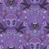 Cast A Spell Lewis & Irene Fabric | Spell Caster Purple Silver Metallic -Sewing Art e109881 a719 2 1