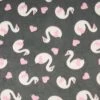 Super Soft Fleece | Elegant Swan Rose 1 Super Soft Fleece | Elegant Swan Rose -Sewing Art elegant swan rose supersoft fleece fabric main 105002 1