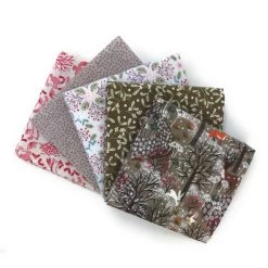 Winter In Bluebell Wood Lewis & Irene Flannel | Fat Quarter Pack 3 -Sewing Art img 6120 1