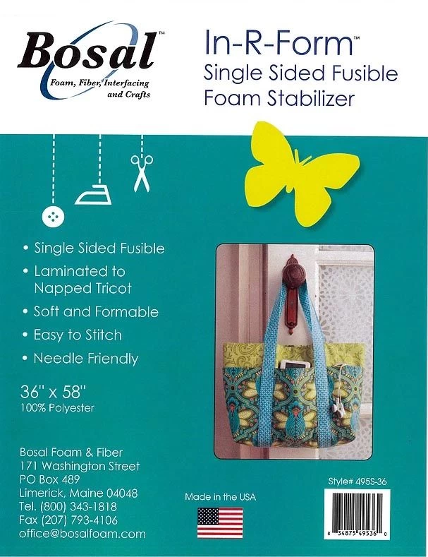 In R Form Bosal Bag & General Foam Batting - Single Sided 6 In R Form Bosal Bag & General Foam Batting - Single Sided - Image 4
