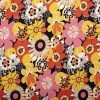 Jersey Viscose Print | Floral Orange 2 Jersey Viscose Print | Floral Orange -Sewing Art jersey fabric floral main 11763 036 2