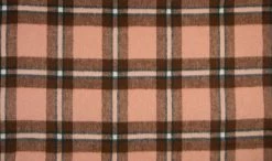 Wool Check Carmen | Old Pink